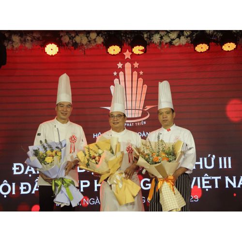 Đại diện Liên chi hội Đầu bếp Việt Nam